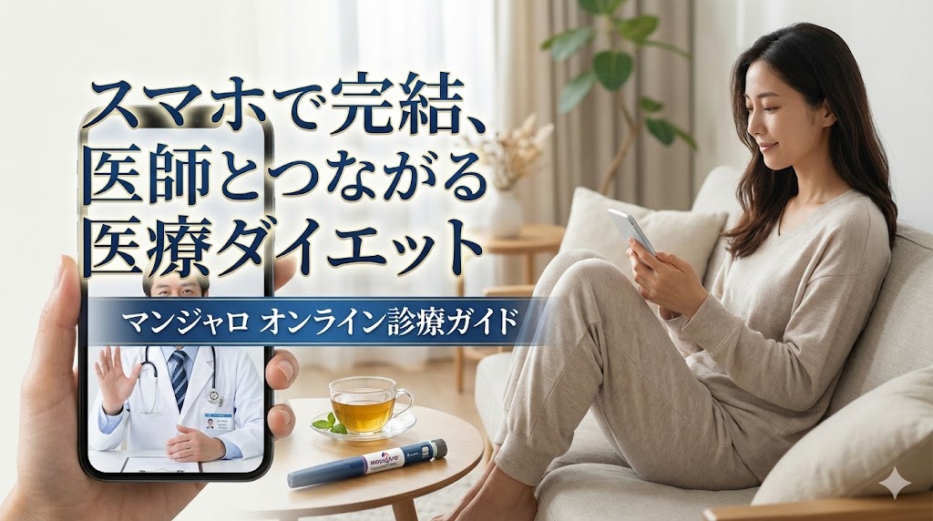 【医師監修】マンジャロオンライン診療おすすめ5選！安い＆何聞かれる？LINE/電話/知恵袋まとめ